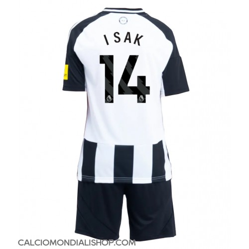 Maglie da calcio Newcastle United Alexander Isak #14 Prima Maglia Bambino 2024-25 Manica Corta (+ Pantaloni corti)